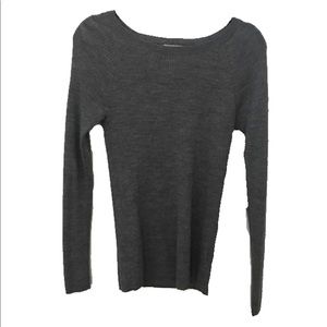 Grey Merino Wool Sweater